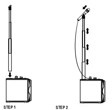 PROSCAN PKAR305 Bluetooth Speaker with Karaoke - fIG 2