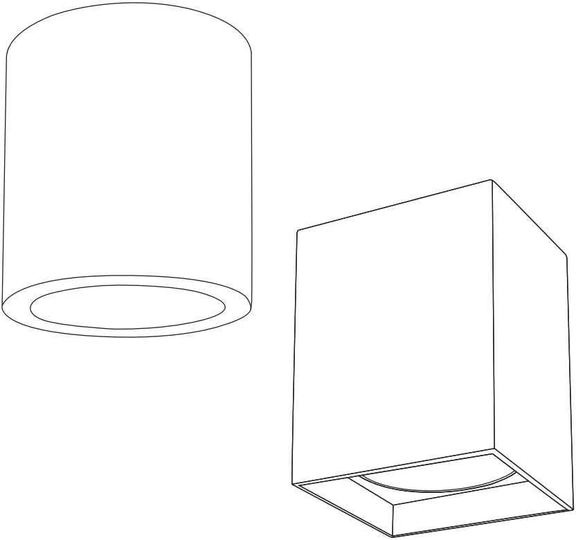 Sanico MERKURY Ceiling Fitting LED 1