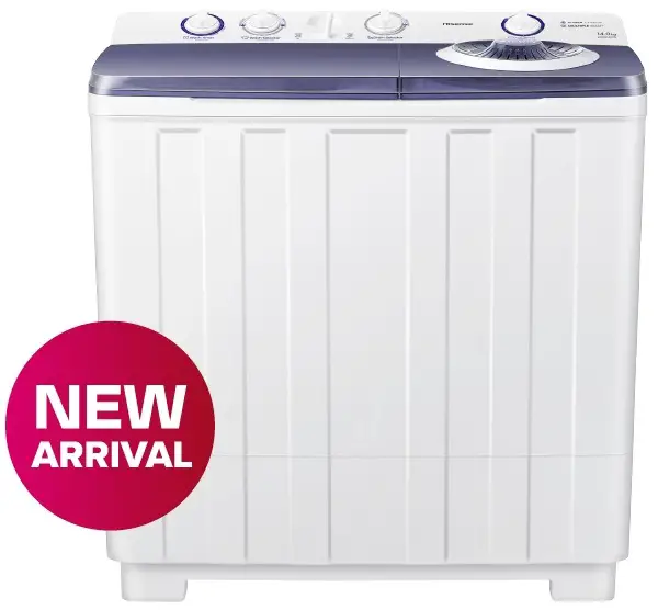 Hisense WSRB1401W Twin Tub Washing Machine