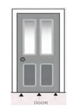 CAL-ROYAL-DSR-408-Door-Shoes-Rain-Drip-fig2