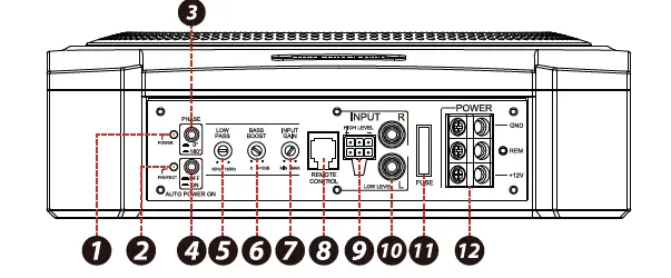 10-Inch-Low-Profile-Amplified-Subwoofer-System-900-Watt-Compact-Enclosed-Active-Underseat-Car-Audio-Subwoofer-Fig-2