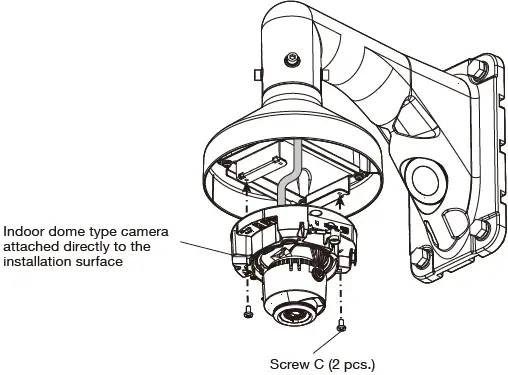 i-PRO WV-QSR501-W Shroud Mount Bracket-10