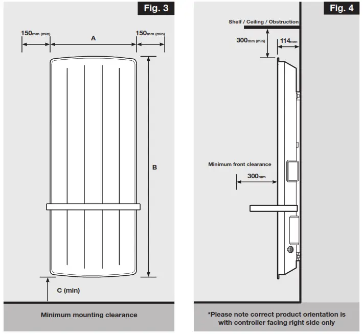 Dimplex BPH100M Bathroom Panel Heater - fig 2
