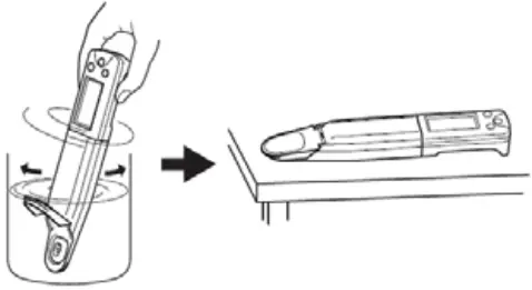 Scooping sampling method