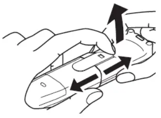 Detaching the sensor