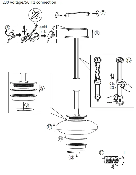 Paul-Neuhaus-835038-Q-Etienne-LED-Pendant-fig-5