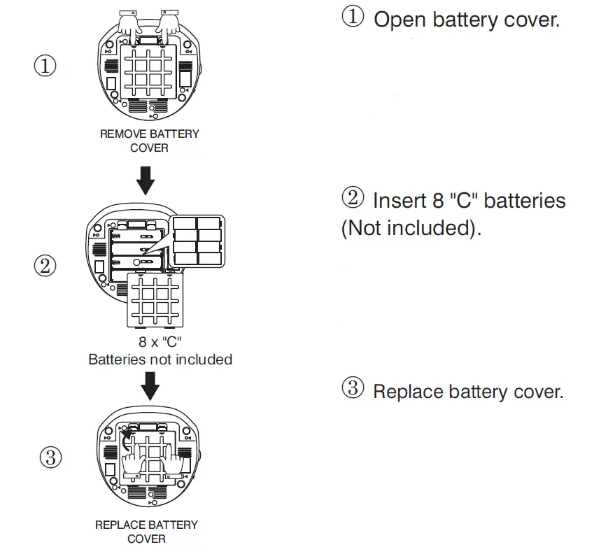 GPX BCD1806 Boombox with CD Player and AMFM Tuner (4)