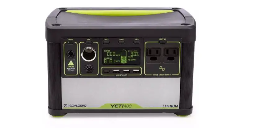 Goalzero Yeti 400 Lithium Portable Power Station User Guide Goalzero Yeti 400 Lithium Portable Power Station User Guide