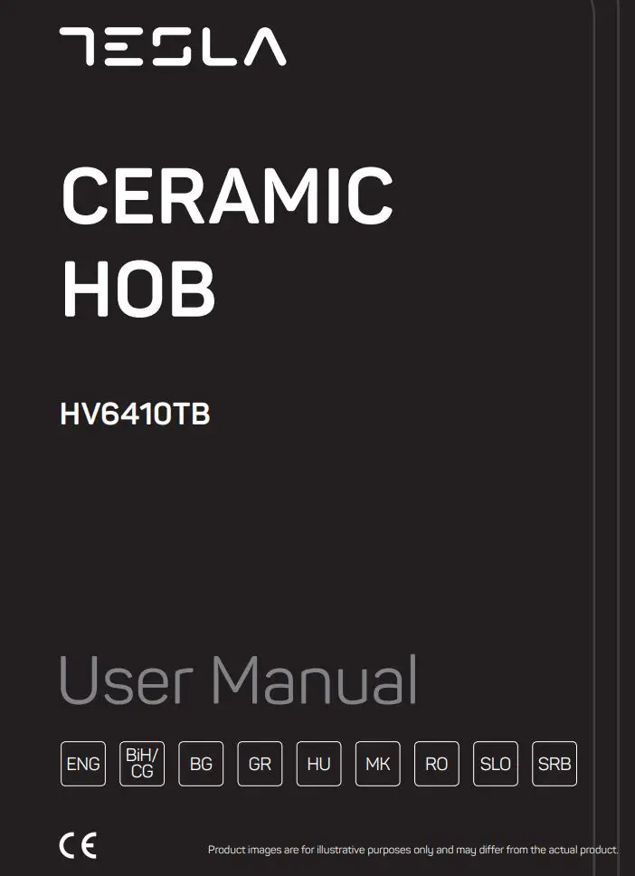 TESLA HV6410TB Ceramic Hob User Manual