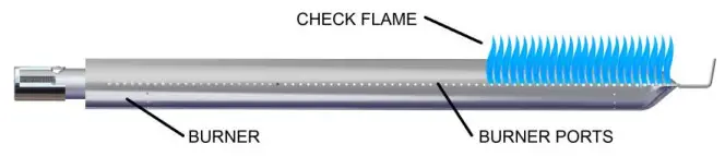 ONWARD Regal S420 Pro LP 4-Burner Propane Gas Grill with Cabinet in Stainless Steel - fig 10