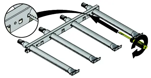 ONWARD Regal S420 Pro LP 4-Burner Propane Gas Grill with Cabinet in Stainless Steel - fig 6