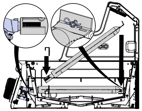 ONWARD Regal S420 Pro LP 4-Burner Propane Gas Grill with Cabinet in Stainless Steel - fig 8