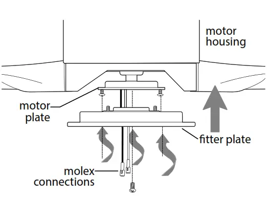 CRAFTMADE BRK60 Burke 60 Inch Ceiling Fan - Light Kit