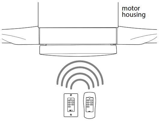 CRAFTMADE BRK60 Burke 60 Inch Ceiling Fan - Motor Housing1