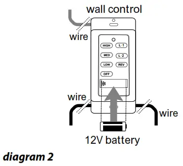 CRAFTMADE BRK60 Burke 60 Inch Ceiling Fan - diagram 2