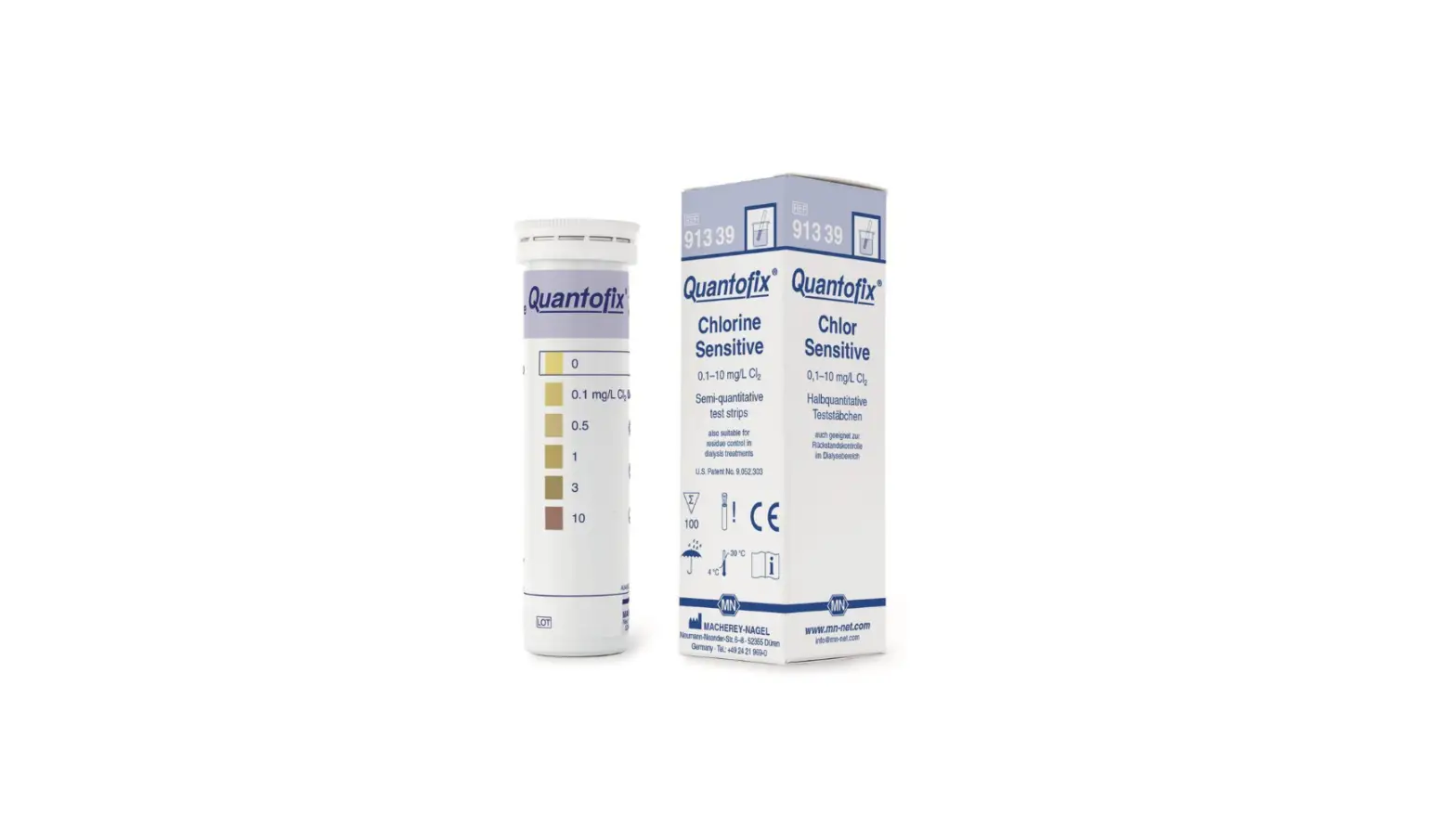 Macherey-nagel 91339 Quantofix Chlorine Semi-quantitative Test Instruction Manual Macherey-nagel 91339 Quantofix Chlorine Semi-quantitative Test Instruction Manual