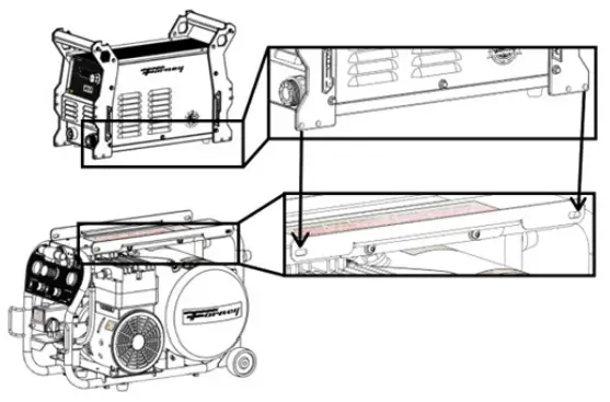 Forney Mounting Bracket Air Compressor - PLASMA CUTTER 1