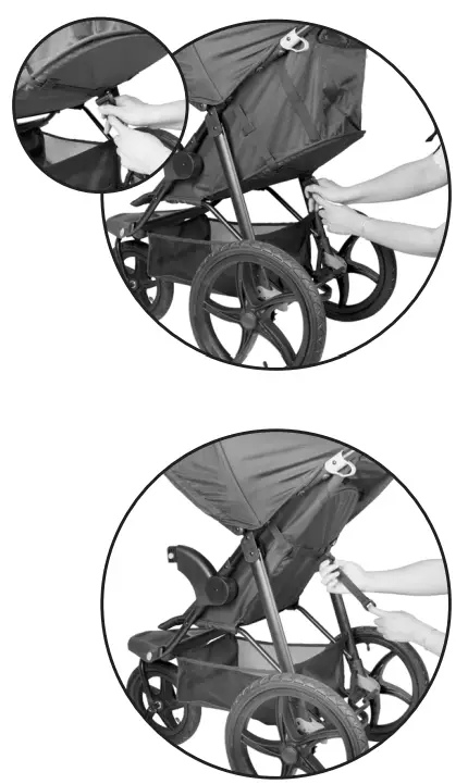 childcare 013530-002 Mooc Jogger Stroller - fig 10