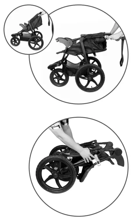 childcare 013530-002 Mooc Jogger Stroller - fig 16