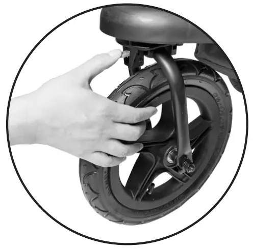 childcare 013530-002 Mooc Jogger Stroller - fig 3