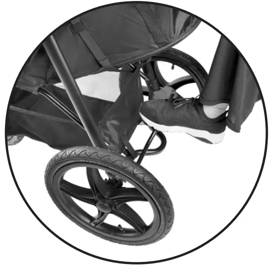 childcare 013530-002 Mooc Jogger Stroller - fig 6