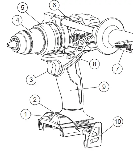 milwaukee 2903-20 M18 Fuel 1-2 Inch Drill Driver-2