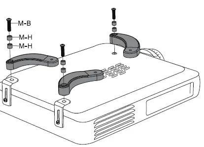 velleman-WB020-ProjeCtor-Ceiling-Mount-11