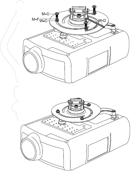 velleman-WB020-ProjeCtor-Ceiling-Mount-15