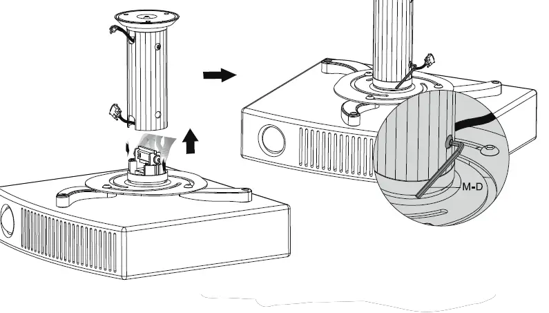 velleman-WB020-ProjeCtor-Ceiling-Mount-16