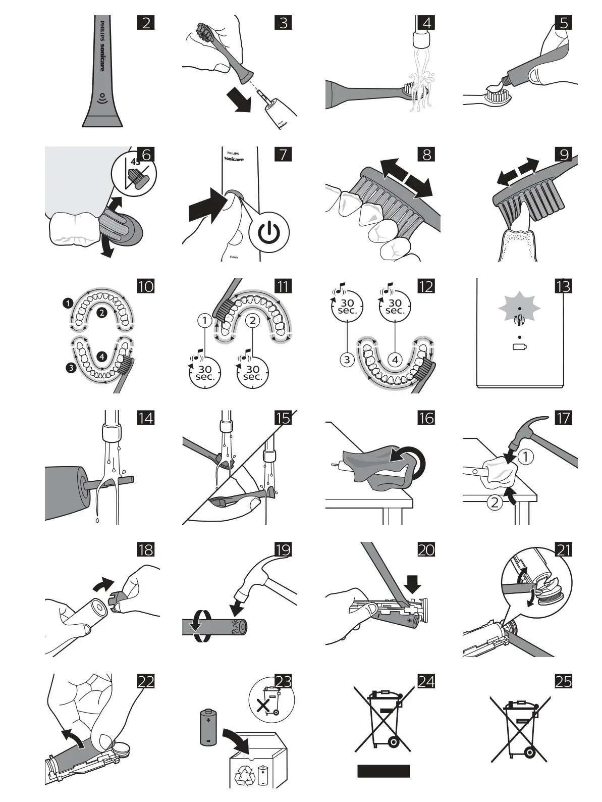 PHILIPS 4500 5100 Protective Clean - Figure 1-25