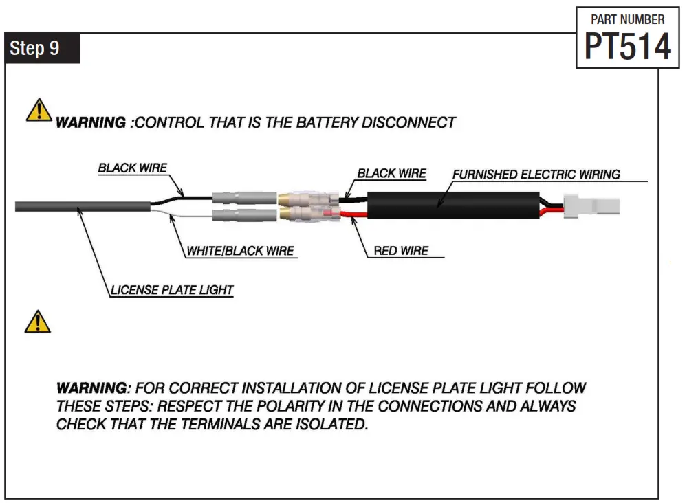 rizoma PT514 License Plate Support Ducati step8