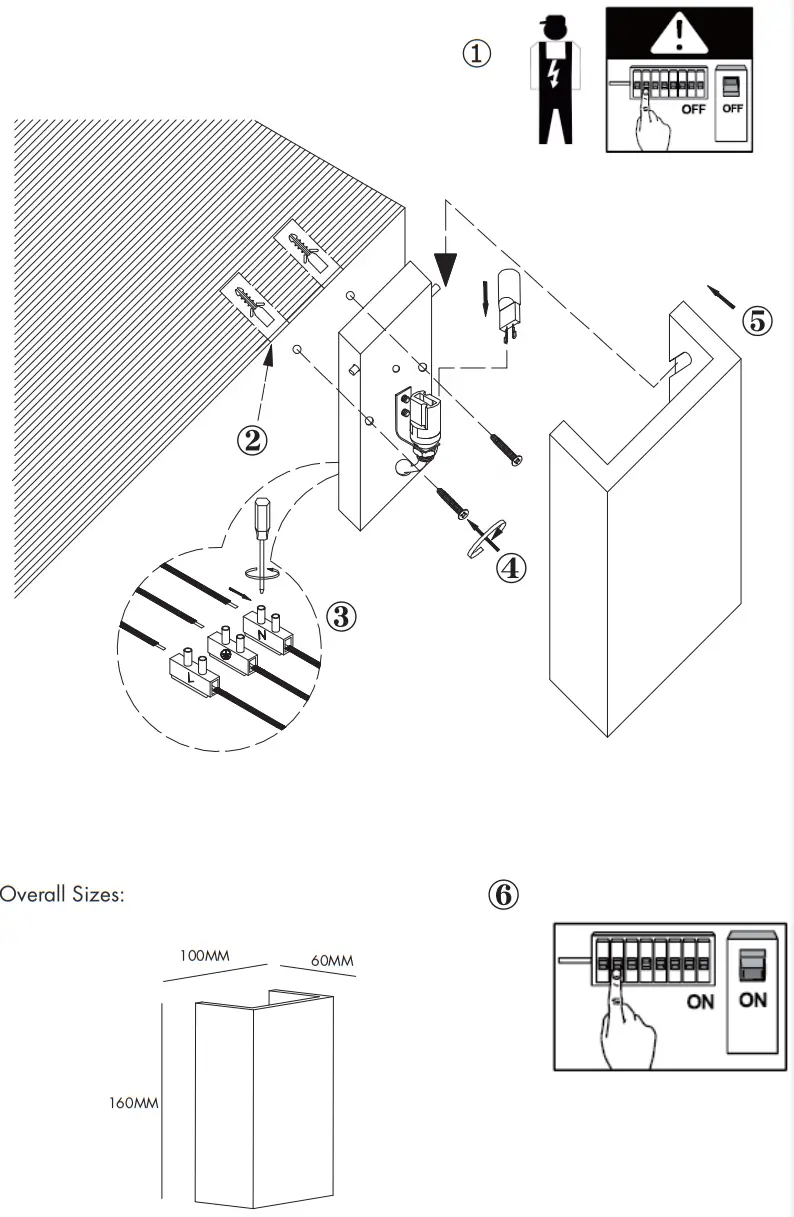 QAZQA 103327 Modern Wandlamp Wit