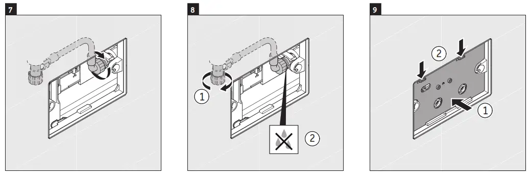 DURAVIT WD5008 011 090 Actuator Plate - fig12