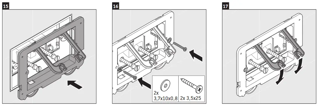 DURAVIT WD5008 011 090 Actuator Plate - fig8