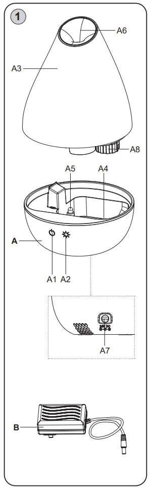 eta 7634 90000 Aura Aroma Diffuser-fig2