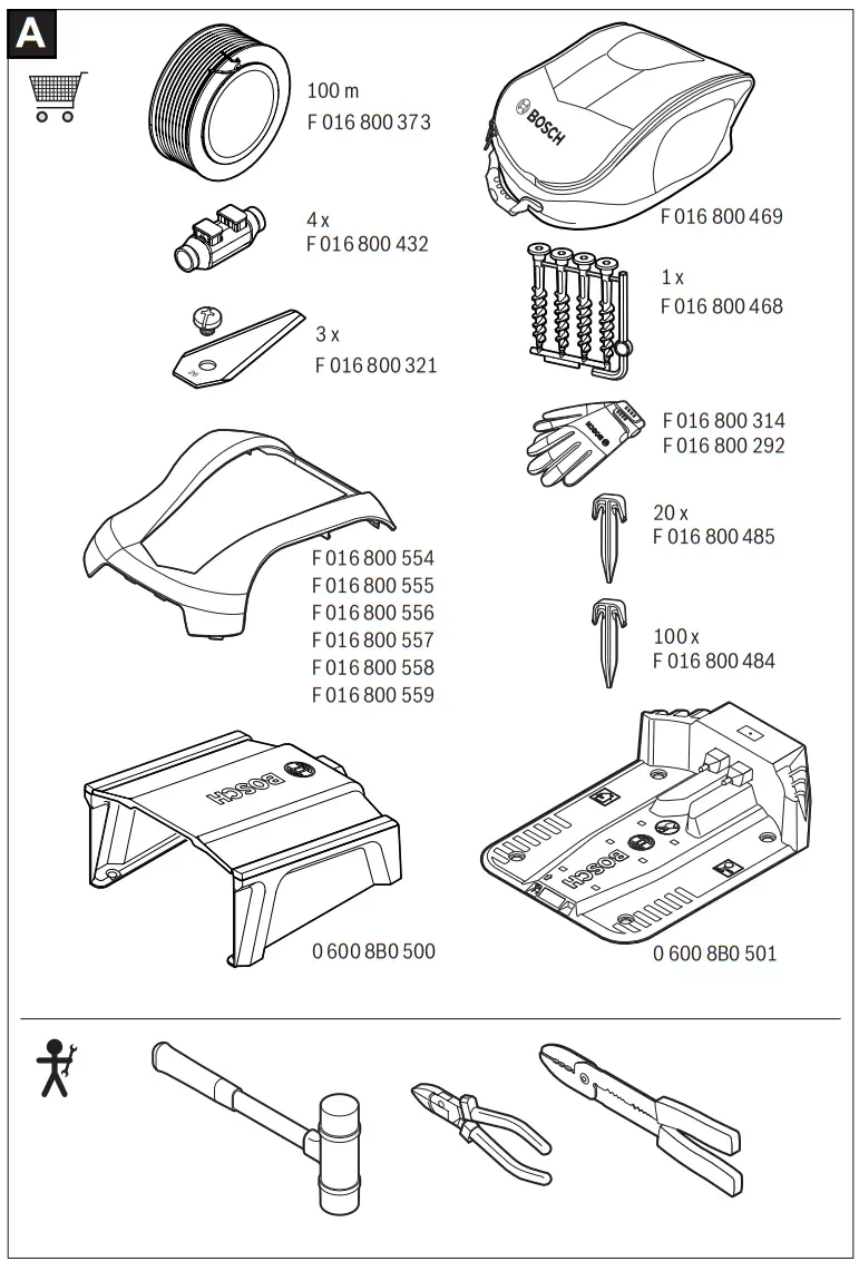 BOSCH 06008B0501 Docking Station for Robotic Lawnmowers - fig 6