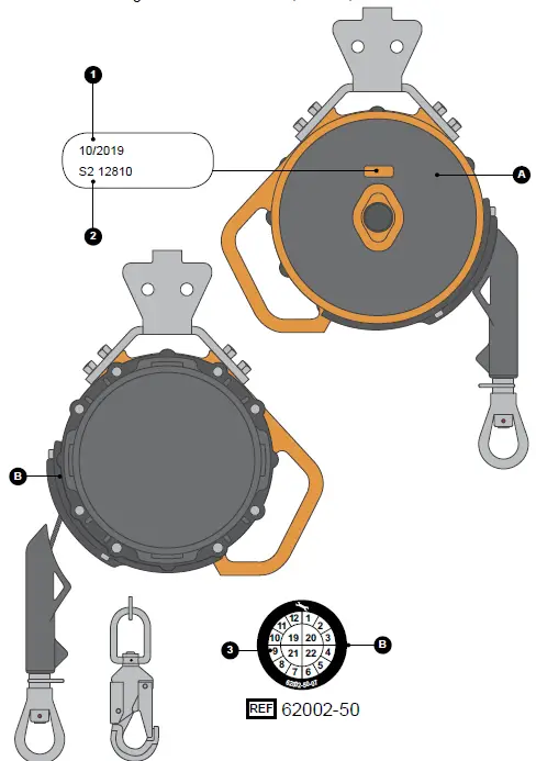 MSA 360 2002 Latchways Sealed Self-Retracting Lifeline 01