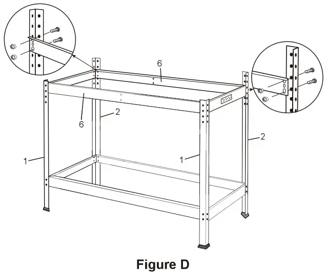 WORKPRO Multi purpose Workbench with - 19