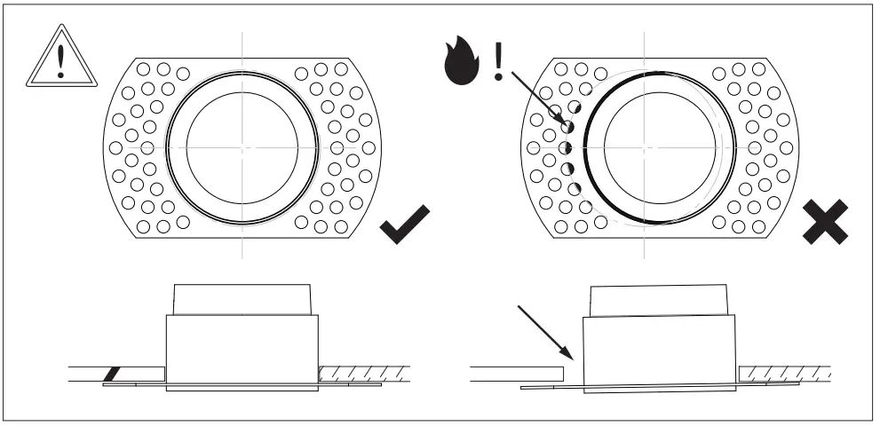 astro Pinhole Slimline Flush Fire-Rated - fig 4