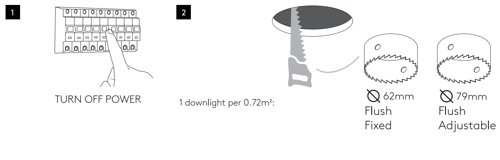 astro Pinhole Slimline Flush Fire-Rated - fig 6