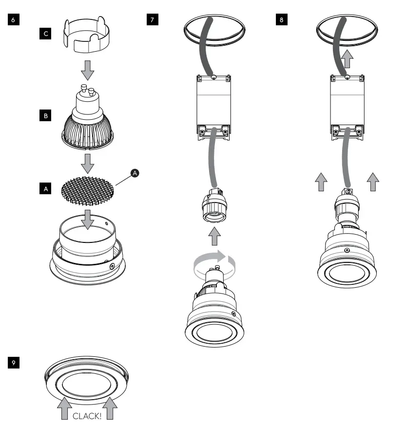 astro Pinhole Slimline Flush Fire-Rated - fig 9