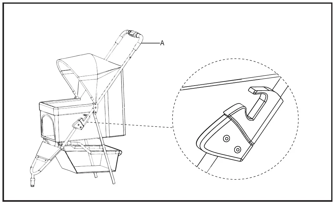 VIVO STROLR Series Three Wheel Pet Stroller 13