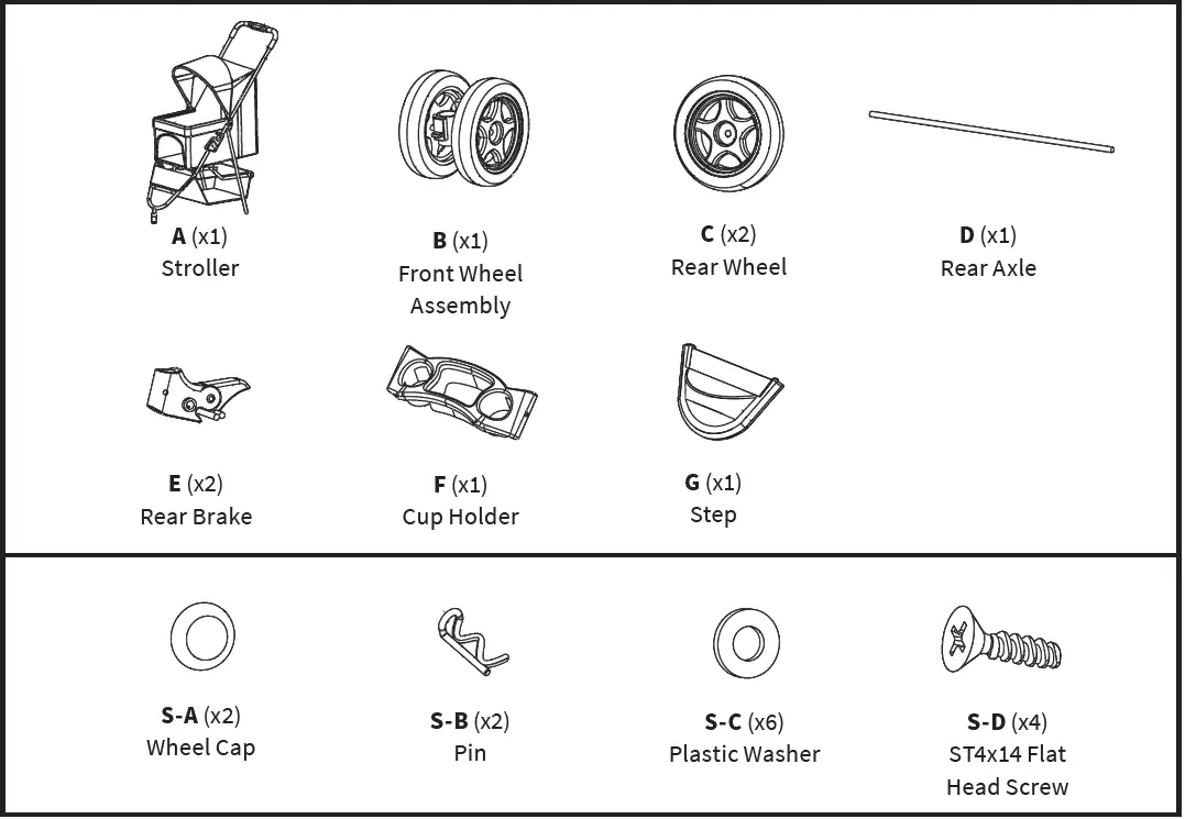VIVO STROLR Series Three Wheel Pet Stroller 2