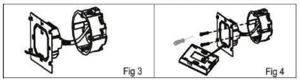 beca BAC-2000-ML Modulating Touch Button Thermostats - Fig 4