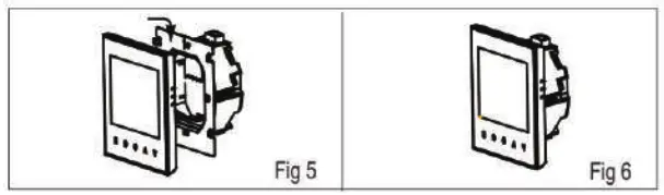 beca BAC-2000-ML Modulating Touch Button Thermostats - Fig 6