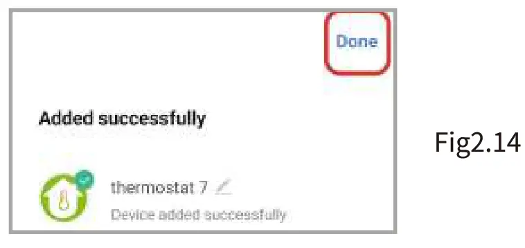beca BAC-2000-ML Modulating Touch Button Thermostats - Fig2.14