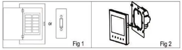 beca BAC-2000-ML Modulating Touch Button Thermostats - INSTALLATION