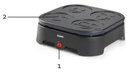 DOMO-DO8718P-Pancake-Maker-FIG-1