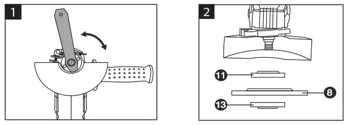 GREENCUT AMG200L Cordless Angle Grinder - CUTTING DISC
