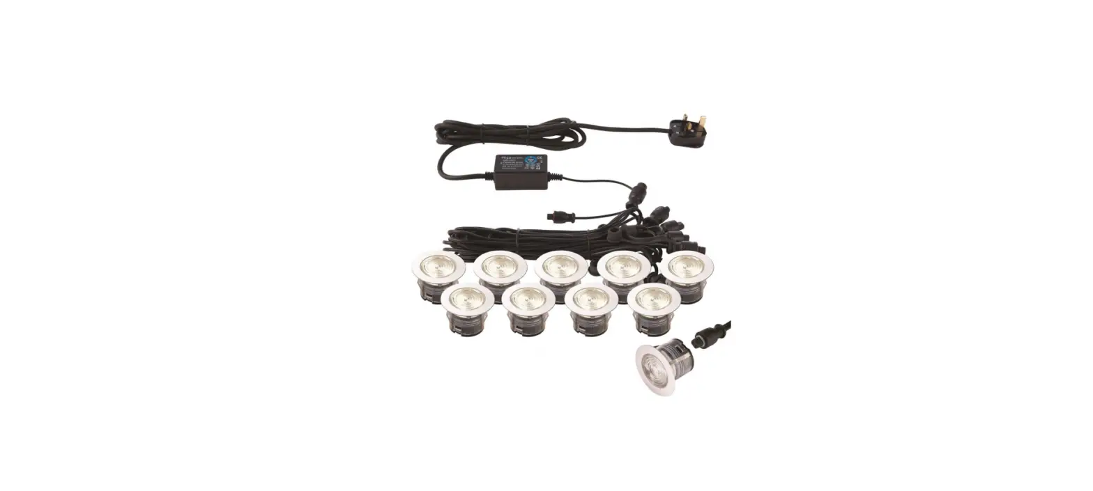 Lap 884kj Coldstrip 30mm Outdoor Led Recessed Deck Light Kit Instruction Manual